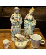 LOT ROCHESTER NY ADVERTISING SOUVENIR POTTERY CHINA FIGURINE COFFEE CUP ... - £14.01 GBP