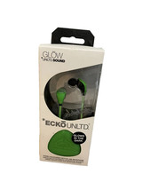 NEW Ecko Unltd Stereo Headphones In-Line Microphone Green Glows in the Dark - £6.18 GBP