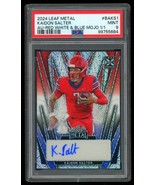 KAIDON SALTER 2024 Leaf Metal Autographs RC Mojo Red, White and Blue 1/1... - €101,65 EUR