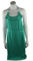 ORageous Misses Large Pool Green Ruffled Halter Dress Coverup New with tags - £8.05 GBP