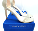 Stuart Weitzman Amelina Ankle Strap Dress Sandals- Fig Glitter, EUR 38/ ... - $153.45