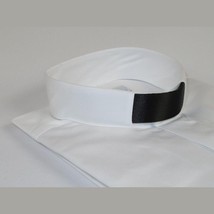 Mens CEREMONIA Clergy Pastor Priest Shirt 100% Cotton Turkey #stn 13 HYB White image 5