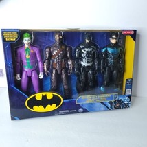 DC Comics Gotham City Guardians Batman 4 pack 12&quot; Action Figure Joker Nightwing - £39.56 GBP