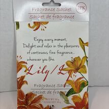 NEW Lily Flower Fragrance Sachet, Singular 2pk 30g—SHIPS IN 24 HRS! - $16.71