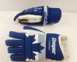 Cooper Team Canada Field Hockey Goalie Gloves 14&quot; Blue White Official Is... - $72.55