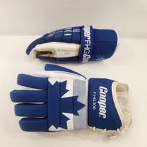 Cooper Team Canada Field Hockey Goalie Gloves 14&quot; Blue White Official Is... - $72.55