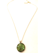 Game of Thrones DRAGON SCALES In Green Necklace - $112.85 MXN