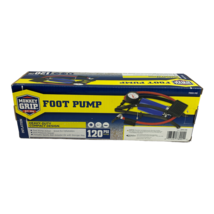 Monkey Grip - Air Foot Pump - Heavy Duty - Rated 120 PSI - Dial Pressure... - $13.12