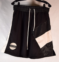 Daniel Patrick Mens Shorts Black White Streetwear Bottom XL - £69.99 GBP