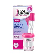 First Response Multi Check Quick &amp; Simple Pregnancy Test Kit, 1 EasyCup ... - $19.63 CAD