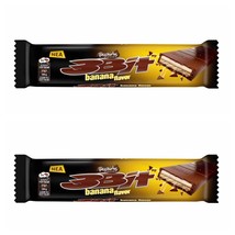 Greek Pavlidis 3Bit Milk Chocolate Banana Flavor 5x65g FREE SHIP - £34.61 GBP