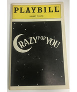 Crazy For You Playbill Sam Shubert Theatre - £26.35 GBP