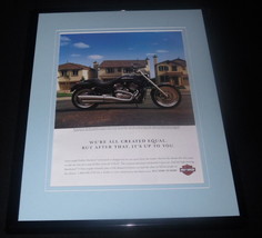 2005 Harley Davidson V-Rod 11x14 Framed ORIGINAL Advertisement - £27.24 GBP