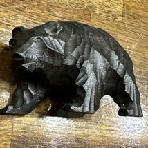 Antique Wooden Bear Hand Carved Black Forest Wood Statue Figure Animal Japan - £18.67 GBP