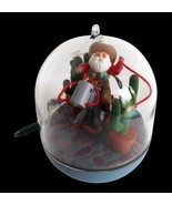 Vtg Hallmark Keepsake Ornament in Box 1993 Home Range Santa Light Motion... - £11.97 GBP