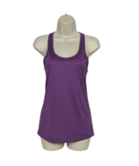 Nike Dri-Fit Racerback Athletic Slim Fit Tank Top Size XS Purple Scoop N... - €19,05 EUR