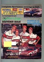 NATIONAL DRAGSTER-AUGUST 17  1990-NHRA-NORTHSTAR NATIONALS SOUVENIR ISSU... - £35.70 GBP