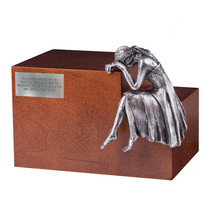 Modern ashes casket Unique Memorial Cremation urn Artistic Sculpture urn GRIEF - £191.59 GBP+
