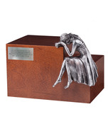 Modern ashes casket Unique Memorial Cremation urn Artistic Sculpture urn... - £187.48 GBP+