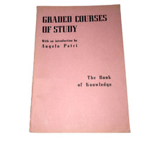 The Children&#39;s Institute SCHOOL-SUBJECT Guide /ANGELO Patri Vintage Book 1951 - £5.32 GBP