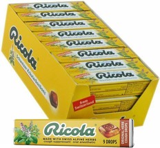 Ricola Original Herb Cough Suppressant Throat Drops Stick | Naturally Soothing L - £36.67 GBP