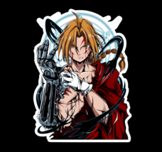 Edward Elric Fullmetal Alchemist Anime Sticker Decal Truck Car Wall Phone - £3.94 GBP+