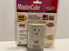 Belkin Master Cube Phone Line Protection Home/Office Grade 688 Joules F5C594-TEL - £6.73 GBP