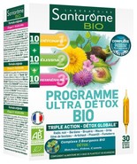 Santarome Organic Ultra Detox Program 30 vials - $102.57 CAD