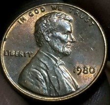 1980 Lincoln Penny - £2.33 GBP