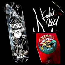 Frankie Hill Signed Skateboard #14 of 50 Autograph Shaped Deck Bones Bri... - $169.99