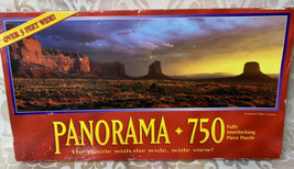 Jigsaw Puzzle Monument Valley Arizona Panorama Milton Bradley 750Pc USA ... - £13.15 GBP