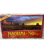 Jigsaw Puzzle Monument Valley Arizona Panorama Milton Bradley 750Pc USA ... - $320.43 MXN