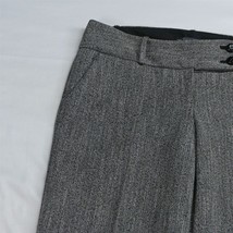 The Limited 8 Gray Herringbone Cassidy Flare Trouser Dress Pants - £11.82 GBP