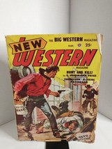Vintage &quot;The Big Western Magazine&quot; - March 1949 Issue - Pulp Fiction Collectible - £20.56 GBP