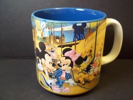 Disney MGM Studios souvenir coffee mug Mickey &amp; Minnie MIJ 10 oz - £6.53 GBP