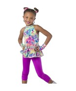 Uptown Sparkle Unitard #18401 Medium Child (8-10) Neon Pink - $26.33 CAD