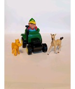 Tomy John Deere Farm Tractor and Farmer With 2 Ponies Mixed Lot - $241.02 MXN