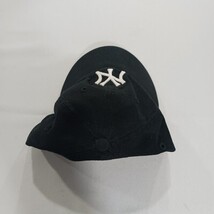 MLB New York Yankees Men's Black Hat Cap Back Strap With Buckle image 8