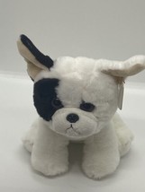 TY Beanie Baby 6&quot; MARCEL French Bulldog Plush Stuffed Animal Toy MWMT Heart Tags - £5.58 GBP