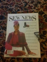009 Vintage October 1988  SEW NEWS MAGAZINE FOR PEOPLE WHO SEW - $12.00