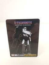 X-Transbots Master X Series MX-1 Apollyon Megatron Card Only Euc - £19.70 GBP