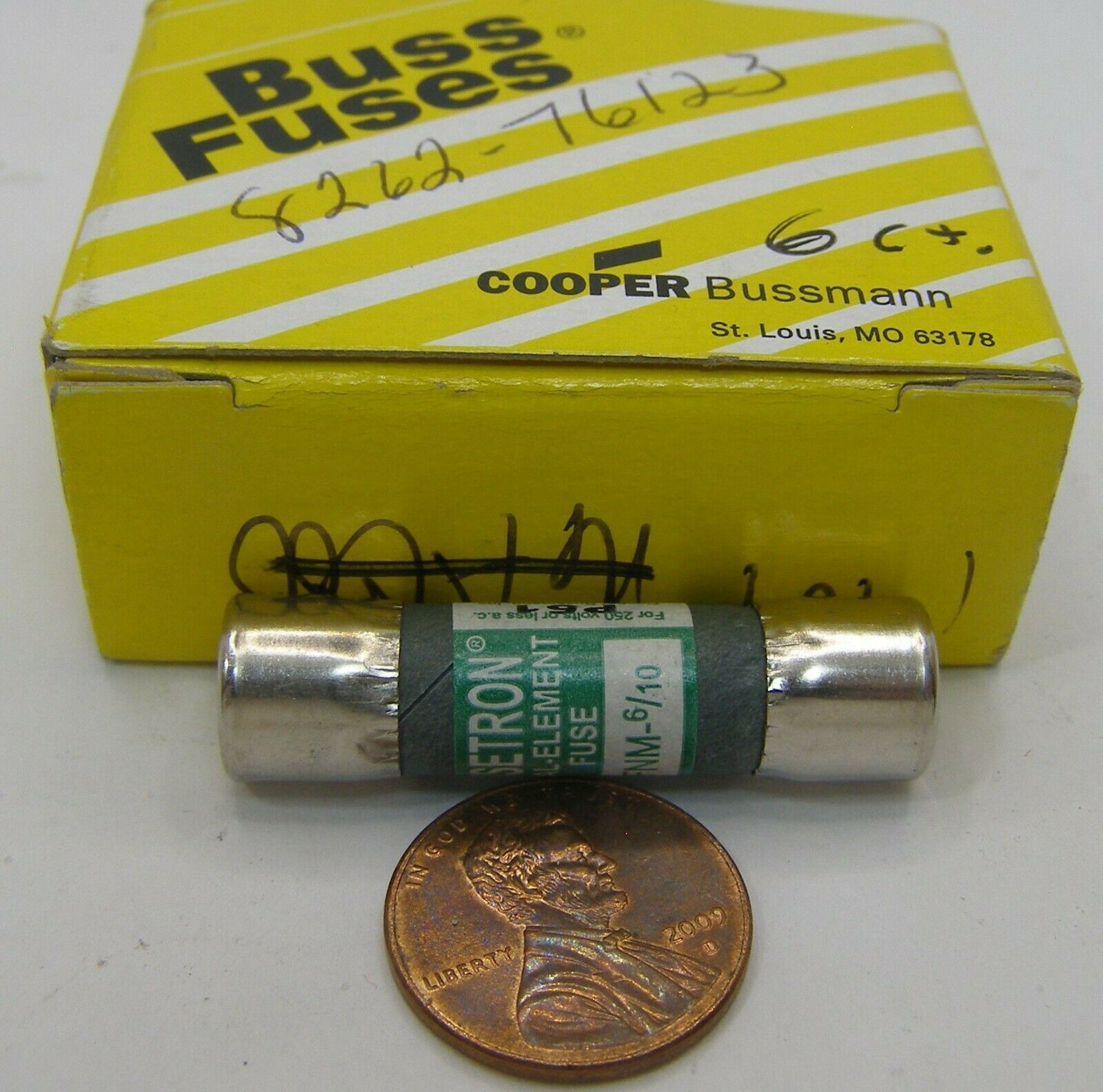 Seven Buss Fuses Fusetron Dual-E FNM-6/10  7 count - $12.99