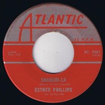 Esther Phillips Shangri-La 45 rpm And I Love Him Canadian Pressing - $4.94