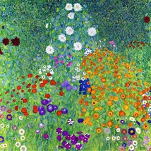 Klimt Canvas, Klimt Flower Garden Reproduction, Klimt Bauerngarten, Stre... - £46.83 GBP