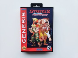 Street Fighter Edition Streets of Rage 2 + Custom Case Sega Genesis Beats (USA) - £11.98 GBP+