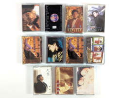 Andy Lau Cassette Tape LOT of 11 Falling In Love The Best Feeling HK 1990s - £106.54 GBP