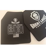 Brody Armor Plates Level 3+ Curved Lighter Than Ar500 Bullet Proof Steel 10x12 - $92.45