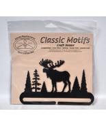 Classic Motifs 6 Inch Alaska Moose Craft Holder - $17.77 CAD
