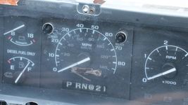 94 Ford F-150 SD Diesel Speedometer Gauges Instrument Cluster W/ Tach image 5