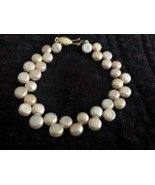 New Pink Pearl Bracelet in Original Box - $122.55 CAD